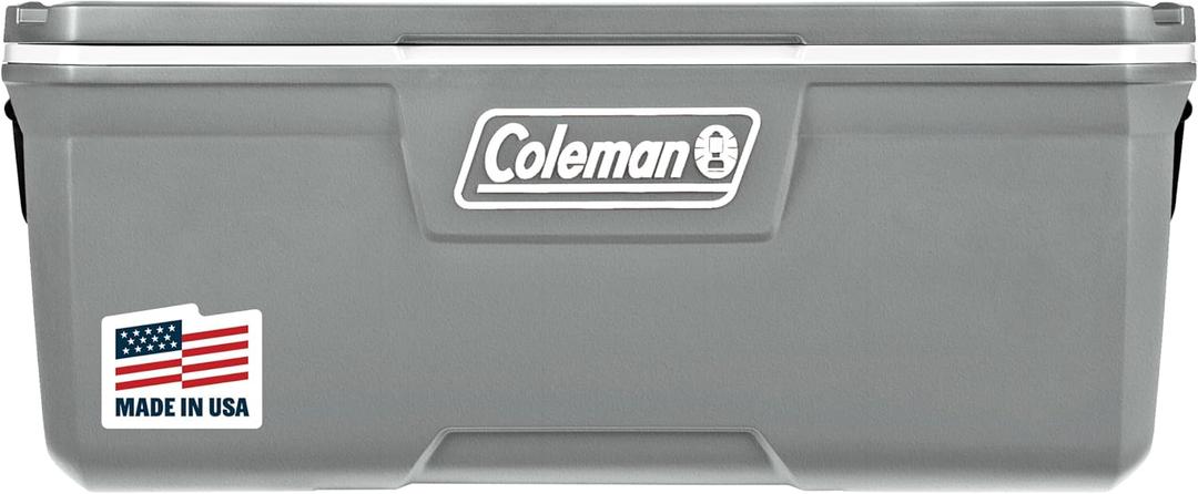 Coleman Classic Series Insulated Portable Cooler, Leak-Resistant Outdoor Hard Cooler Keeps Ice up to 5 Days, 52/70/120/150 Quart, 150qt