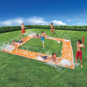 BANZAI Spring and Summer Toys Grand Slam Baseball Water Slide