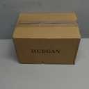 Hudgan Stackable Storage with Bamboo Top for Laundry Room Organization, Extra Large Trash Bag/Garbage Bag Dispenser, Under Sink Organizer, Pantry Organizers