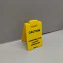 Caution Overstimulated Desk Sign - Funny Office Prank Gifts for Coworkers, Teammates, Employees & Boss Humorous Warning Sign for Desk Decor Stress Relief Office Accessories