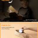 Book Light for Reading in Bed: Rechargeable 18 LED Clip on Reading Light with Timer & Memory Eye-Caring 3 Color Temperature Stepless Dimming Night Reading Lamp Gifts for Book Lovers Men Kids