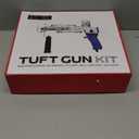 Rug Tufting Gun with Carpet Trimmer KitTufting Gun Starter Kit Professional Tufting Rug Making Machine 2 in 1 Cut Pile Loop Pile Tufting Gun Kits for Beginners and Amateur (yellow)