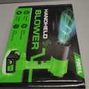 Leaf Blower Cordless, Handheld Leaf Blower with 2 X 4.0Ah Battery and Charger, 6 Speed Modes, Lightweight Blowers for Lawn Care, Patio, Yard, Dust,Blowing Leaves,Snow (Green)