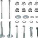 Front Control Arms Cam Bolts & Hardware Kit Compatible with 2002-2009 Dodge Ram 1500 2500 3500 Front Control Arm Camber Adjust Bolt Repair Kit