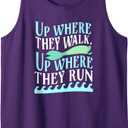 Up Where They Walk Up Where They Run Tank Top, Medium