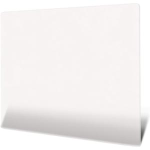 Glass Gaming Mouse Pad, Professional Artisan 350 * 260 * 3.2mm Large White Mousepad Provides Improved Precision and Speed for Gaming (Clear)