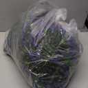 Artificial Lavender Topiary Ball Tree 25" with Ground Spike, Set of 2 Artificial Boxwood Bushes for Faux Shrubs, Fake Evergreen Faux Plant for Indoor Outdoor Porch Garden -UV ResistantFade-Proof