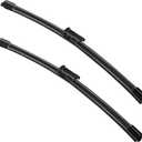 2 Factory Wiper Blades Replacement for VW Jetta 2011-2019 2020 2021 2022 2023 VW PASSAT 2012-2018 VW CC 2013-2017 Original Equipment Windshield Wiper Blades Set 24"+19" (Set of 2) Top Lock