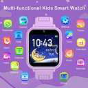 Kids Smart Watches Girls Gifts Age 3-12, Smart Watch for Kids with 39 Games Camera Video Recorder Music Player Alarm Calculator Stopwatch Flashlight Pedometer Gift Toys for Girls Ages 5 6 7 8 9 10 (purple)