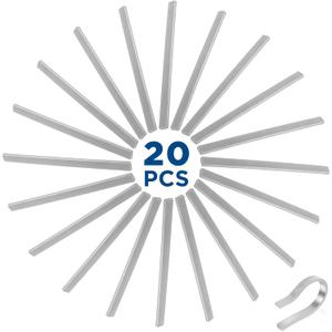 Otoolling 20 Pcs Titanium Clamps for Soldering Titanium Soldering Strips Custom Bending Holding Tool for Jewelry, Electronics, and Crafts Items