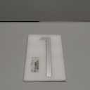 Modern 8 Inch Silver House Numbers - Large Metal Door Numbers For House Address - Aluminum Flush Mount (1)
