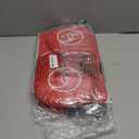 Juvale Taekwondo Kick Pad - Red, 15 x 2.5 x 7.5 in, 2 Pack - Martial Arts Training Equipment & Taekwondo Sparring Gear - Karate & Kickboxing Pads with Wrist Straps & Impact Boards