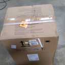 Amazon Basics 4-In-1 Portable Air Conditioner with Remote, Timer, Sleep Mode, Auto Swing, Cool/Heat/Dry/Fan-Only Functions, 13500 BTU (ASHRAE), Cools Up to 550 Sqf, Energy Saving, White