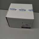 6 Inch Dryer Exhaust Vent Cover with Rubber Gasket - White Galvanized Steel Dryer Vent, Robust and Weatherproof Outside Dryer Vent Air Exhaust Box, Duct/Surface Mounting Dryer Wall Vent