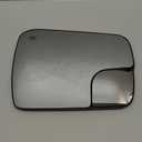 Drive Side Mirror Replacement for 2019-2025 Dodge Ram 1500 Heated Left Side Mirror Glass Replacement for Ram 2500 (Without BSD)