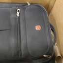 SwissGear 4010 Softside Luggage with Spinner Wheels, Black, Carry-On 18-Inch