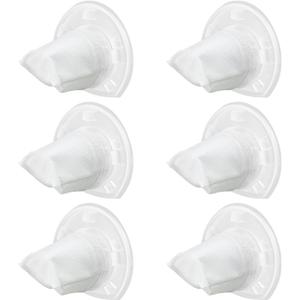 6 Pack Filter Replacement for Black and Decker Power Tools VF110 Dustbuster Cordless Hand Vacuum CHV1410L CHV9610 CHV1210 CHV1410 CHV1510 BDH2000L, 90558113-01