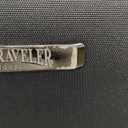 U.S. Traveler Anzio Softside Sturdy Ballistic Nylon Expandable Travel Suitcase Luggage with 4 Spinner Wheels, Dark Grey, Checked-Large 30-Inch