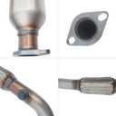 Rear Catalytic Converter Compatible with Hyundai Elantra 2.0L L4 GT,GLS,LIMITED 2004 2005 2006 (EPA Compliant)