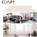 CAP Barbell Coated Hex Dumbbell Weight - Single | 10-120 lbs | Multiple Options