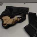 NBTEPEM 8 pcs Bling Car Accessories Set for Women, Steering Wheel Cover, Sparkly Seat Belt Covers, Bling Gear Shift Cover, Universal Fit Most Cars (Black Diamond)