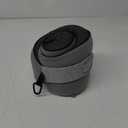 Travel Pillow, 100% Pure Memory Foam Travel Neck Pillow Airplane Neck Support Ergonomic Design for Traveling Suitable for Airplanes,Offices and Cars-Grey