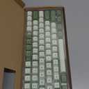 Matcha Keycaps PBT Dye-Sublimation XDA Profile English Custom Keycaps 60 Percent ANSI US Layout for 61 64 68 87 104 108 Mechanical Keyboard(Matcha) (green tea)