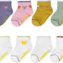 Goldbug Baby, Toddler & Kids Socks (0-6 Months, Garden)