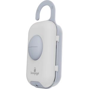 Diaper Bag Wipe Dispenser Blue | 3-in-1 Portable Diaper Caddy Organizer, Baby Wipe Holder with Disposable Bags | Baby Essentials for Newborns, Toddlers, Travel & Baby Shower Gifts