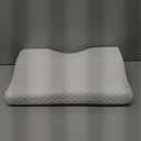DERILA® Memory Foam Cervical Neck Pillow. Ergonomic Pillow for Sleeping, Snoring