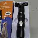 Petsaunter Dog Nail Grinder, 2-Speed and LED Light, Powerful Touch-Switch, TypeC, Quiet and Low-Vibration Dog Nail Trimmers, and 3 Ports for Large, Medium, Small Dogs Cats Pets with Hard or Thick Nail