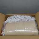 EagleStone 2-in-1 Kids Tent,Large Play Tent with Padded Mat and Lights,Kids Playhouse with 2 Doors & 4 Windows,2 Large Side Pockets,Indoor Outdoor Kid Play Tent for Toddlers,53" x40" x 51" (Double Door White)