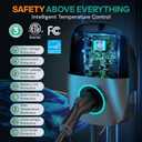 Level 2 EV Charger(WiFi APP/Plug-Play), 48A Nema 14-50p, 25ft Cable ETL Certified, Home Level 2 EVSE Car Charger w/ J1772 Connector, Electric Vehicle Charging Stations (46)