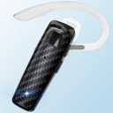 LEKOYE Bluetooth Headset, CVC8.0 Handsfree Bluetooth Earpiece, 16 Hrs Talk Time Noise Cancelling Single Ear Wireless Headset for Office Driving, Compatible with iPhone  Android Samsung Cellphone (Black)