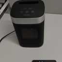 Small Portable Space Heater for Indoor Use - VOCRS 1500W PTC Electric Heater with Thermostat, Remote Control, 12H Timer, Eco and Fan Mode, Rapid and Safe Heating for Bedroom, Office