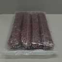 Niseyo Wild Locs 36 Inch Distressed New Faux Locs with Curly Ends 8 Packs Long Soft Pre-looped Goddess Crochet Hair (118#, Burgundy)