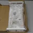 Bylitco All Metal Wall and Under Desk Bracket for Xbox Series S ,Mount for XSS,White