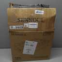 SENNOUL Twin Air Mattress with Built-in Pump, Fast & Easy Inflation/ Deflation Inflatable Mattress, Foldable Blow Up Mattress with Storage Bag, Inflatable Bed for Home, Camping & Guests, 16"/ 550lbs Max