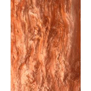 Acrylic Ripple Glittering Sheets, 1/8" Thickness, 16"x12", Ideal for GlowForge & Any Types of Laser/Engraving, Perfect Material for Jewelry, Crafting & DIY Projects (Orange)