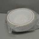 Ciselure 30 Pack Disposable Soup Bowls, 12 Oz Fancy Plastic Soup Bowls with Gold Rim, Weddings, Parties and Everyday Use