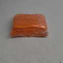 OLANLY Bathroom Rugs 36x24, Extra Soft Absorbent Chenille Bath Rugs, Rubber Backing Quick Dry, Machine Washable Bath Mats for Bathroom Floor, Tub and Shower, Home Decor Accessories, Orange