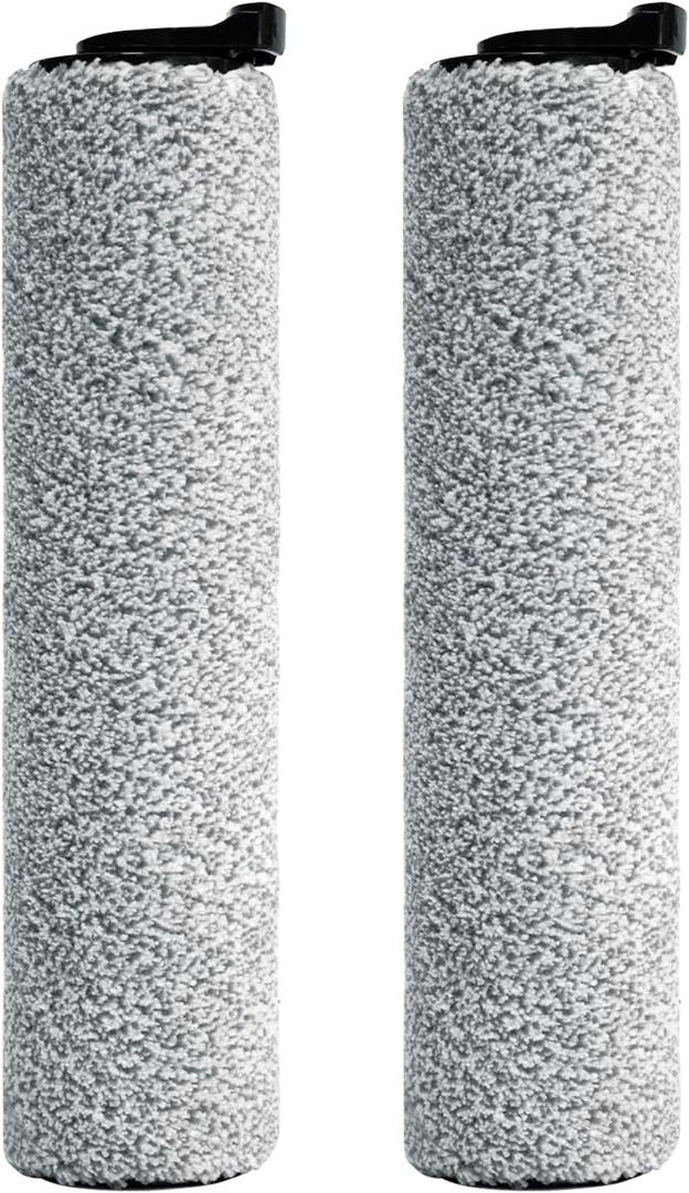 Roller Brush Replacement Compatible with Tineco iFloor 3, Floor One S3, iFloor 2 Cordless Vacuum Cleaner, Replacement Parts Include 2 Brush Rollers