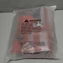 CAINANEL Christmas Outdoor mat 3' x 5' Red and White Striped Outdoor Rug Front Porch Rug,Christmas Home Decor, Layerd Welcome Doormat for Front Porch Decor, Front Door, Farmhouse Decor