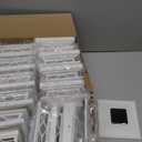 Solar Fence Post Lights, Cap Lights for 4x4/5x5 Vinyl Fence and 4x4/6x6 Wooden Post, Warm White/Cool White Lighting, White Solar Cap Outdoor Waterproof Decorate Garden Pathway Dcek Patio (12pack)