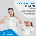 ProtectX Sun Protection UV Cooling Arm Sleeves for Men Women - Breathable, Moisture-Wicking, Compression (White 1 Pair + Green 1 Pair)