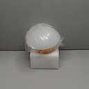 Mushroom Lamp Boho Room Decor - Small Bedside Table Lamp with Ceramic Base & 3 Color Temperatures, Aesthetic Cottagecore Night Light for College Dorm Desk, USB Plug (Creamy)