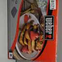 Weber Q Half Griddle PorcelainEnameled CastIron Half Griddle for Q 2800N+ Gas Grill, NonStick Surface for Breakfast, Veggies & Searing