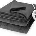 Sunbeam Royal Posh Night Fog Heated Blanket - (Full (84" x 72"))