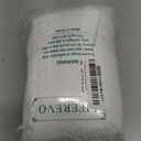 LIFEREVO 2 Pack Fluffy Faux Rabbit Fur Throw Pillow Covers, Luxury Plush Shaggy 18x18 Bubble Waffle Cushion Covers Zipper Closure, Decorative Furry Fuzzy Pillow Shams for Bedroom Living Room, White