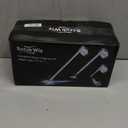 ScrubWiz 10-in-1 Steam Cleaner, Steam Mop & Detachable Handheld Steam Cleaner, 320ml Water Tank, 10s Fast Heating, Portable Steamer for Kitchen, Floor, Tiles, Window, BBQ Grill, Car, Bright White